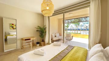 Sparky & Summery 2 BDR @ Mangroovy | Free Beach & Pool Access (M3-3A-04) | 15 bedrooms, desk, laptop workspace, iron/ironing board