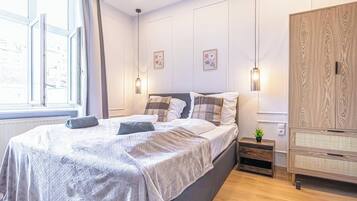 Chambre | Fer et planche Ă  repasser, Wi-Fi gratuit, draps fournis