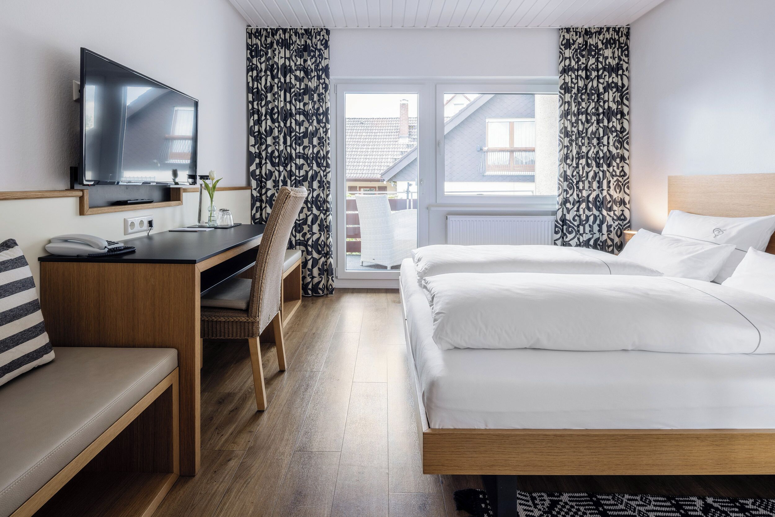 Dubbelrum | Värdeförvaringsskåp på rummet och gratis wi-fi