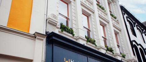 Façade de l’hébergement