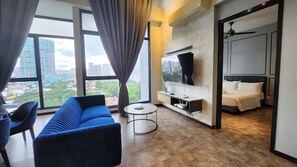 Superior Apartment, 3 Bedrooms, Kitchen, City View | View from room