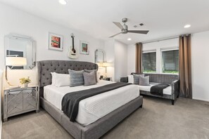 3 habitaciones, escritorio, tabla de planchar con plancha y wifi gratis 