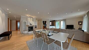 Apartment, Balcony | Living area | Flat-screen TV