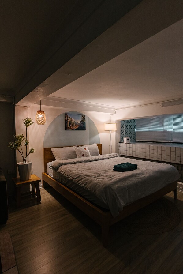 1 Schlafzimmer, Bügeleisen/Bügelbrett, WLAN