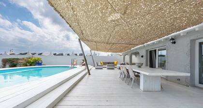 Casa Mimosa en primera línea de playa
