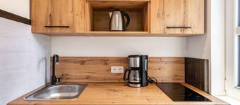 Apartamento "Pequeño y acogedor de 1 habitación" con terraza compartida, jardín y wifi