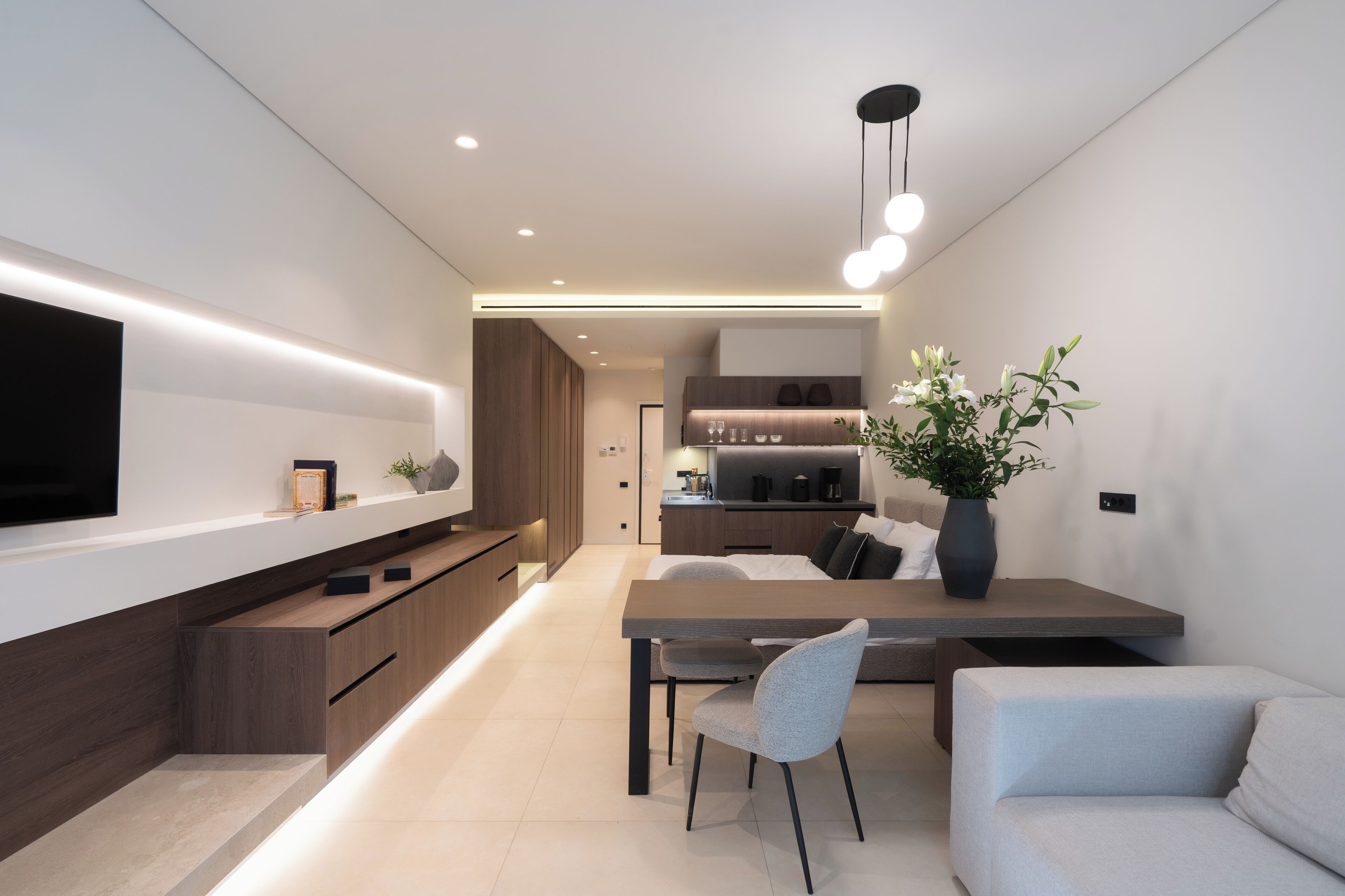 Luxury Apartment, 1 Double Bed, Balcony, City View | Premium bedding, in-room safe, individually decorated