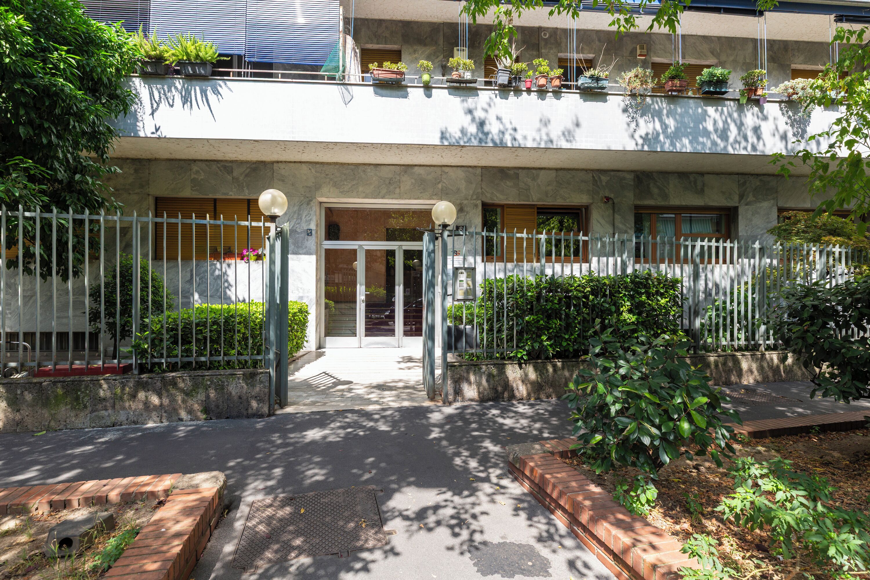 Entrée de l’hébergement