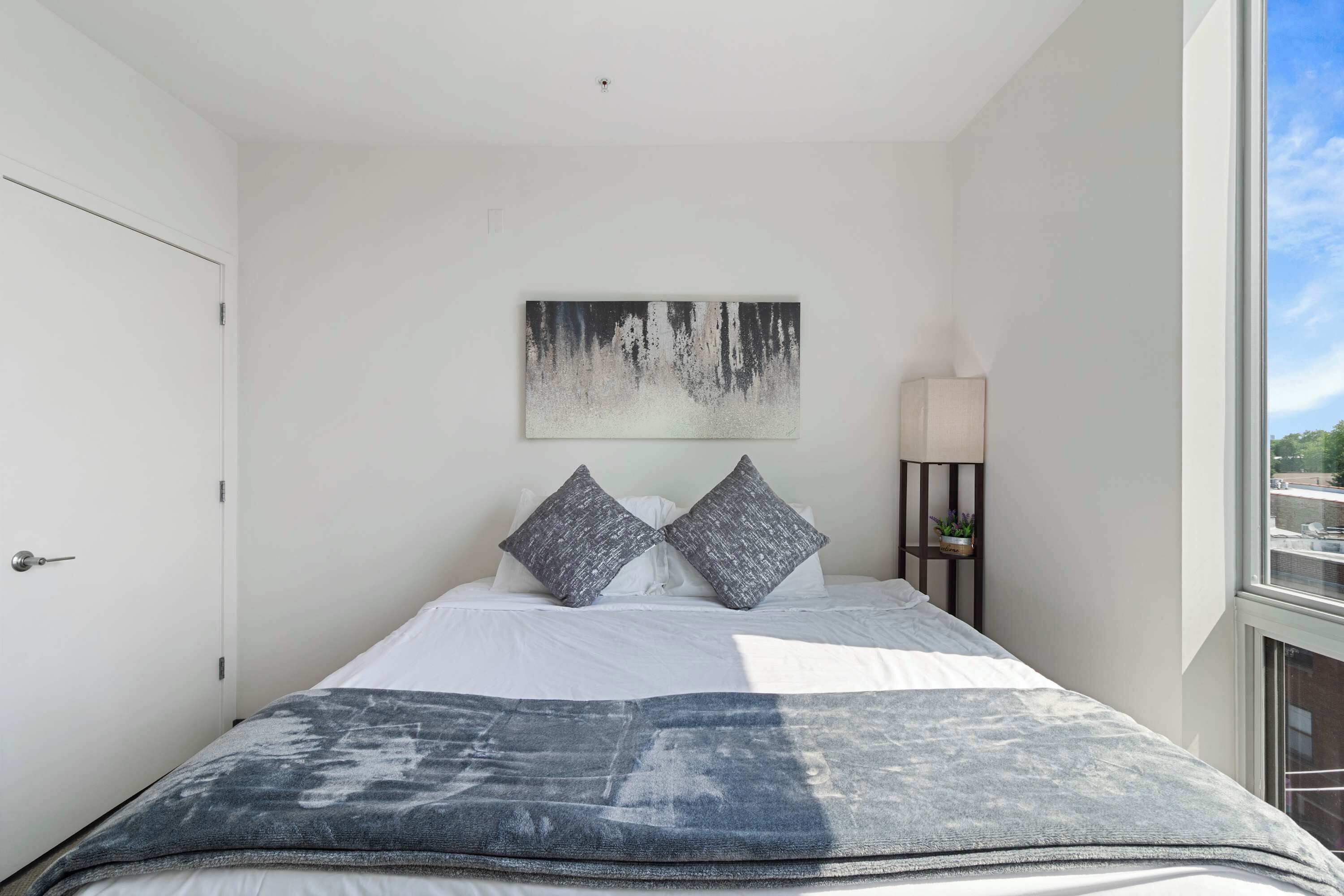 2 bedrooms, iron/ironing board, travel crib, WiFi