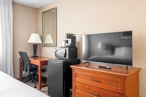 Desk, iron/ironing board, free WiFi, bed sheets