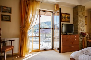 Classic Suite, 2 Bedrooms, Balcony | Blackout drapes, soundproofing, iron/ironing board, free WiFi