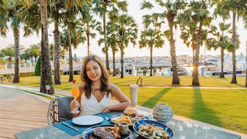 Udendørs spisemuligheder