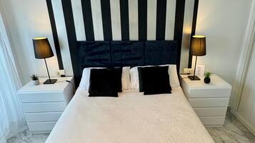 2 chambres, fer et planche Ă repasser, Wi-Fi, draps fournis
