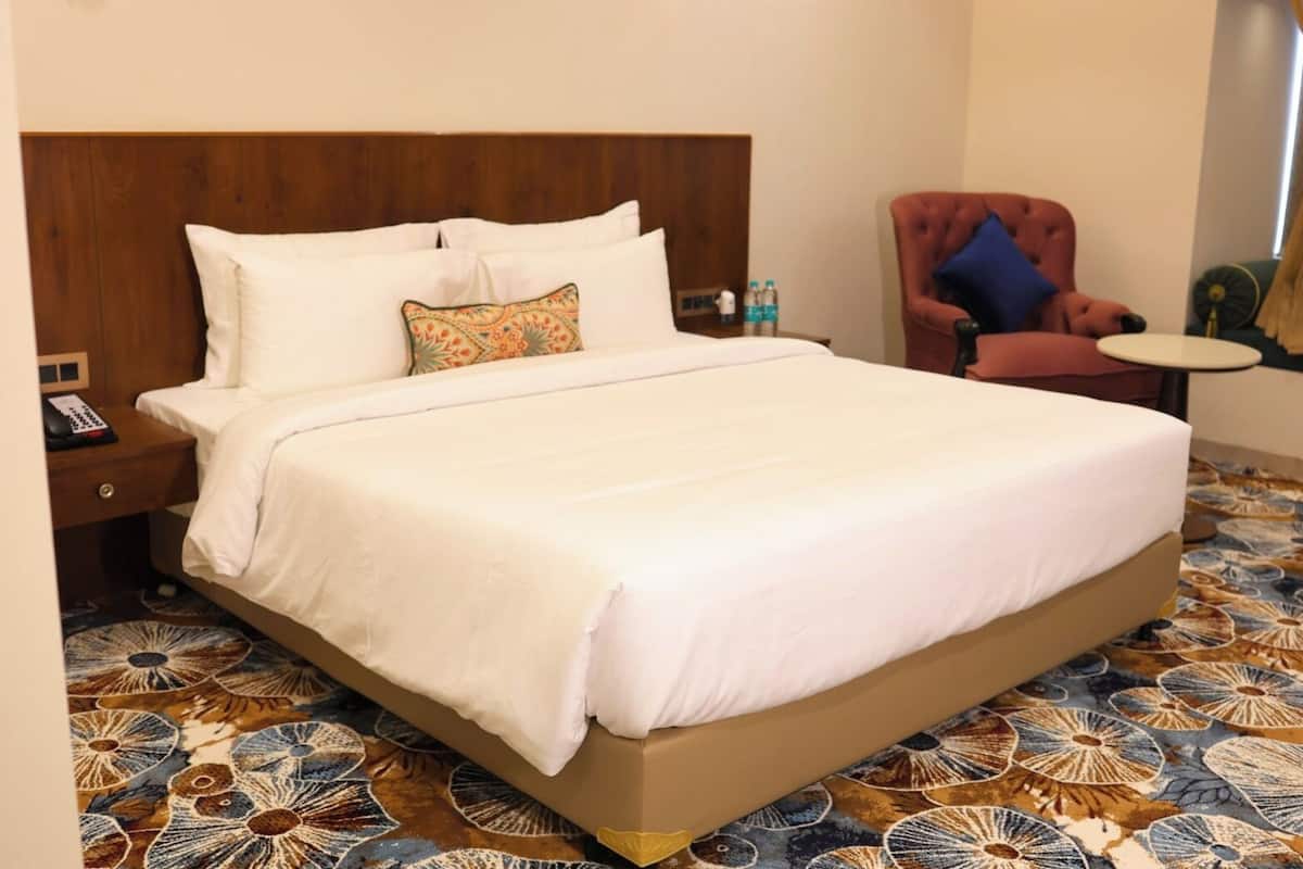 Phòng Deluxe, quang cảnh vườn | Két bảo mật tại phòng, bàn, truy cập Internet không dây miễn phí