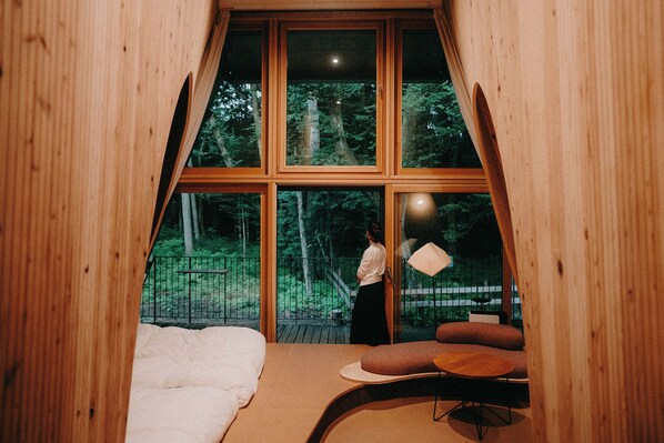 Desk, free WiFi, bed sheets - SANU 2nd Home Kawaguchiko 1st (Narusawa)