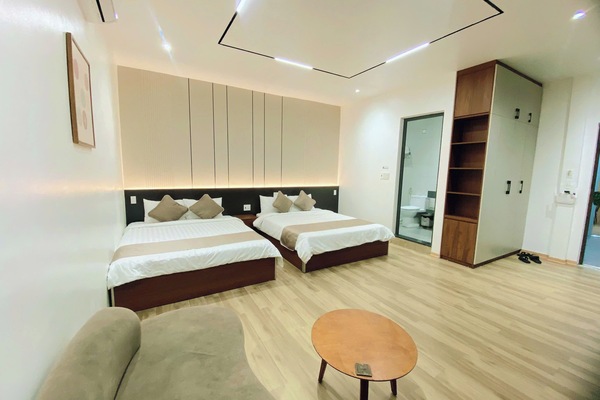 Vierbettzimmer, Balkon