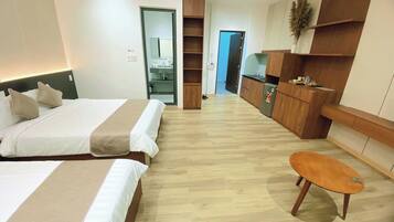 Quadruple Room, Balcony | Blackout curtains, free WiFi