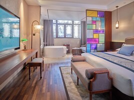 Republic Era Style Four Seasons Double Bed Room | Premium bedding, free minibar, in-room safe, individually decorated