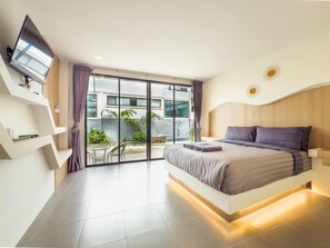 Literie de qualité supérieure, chambres insonorisées, draps fournis