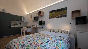 1 Schlafzimmer, Schreibtisch, Reisekinderbett, kostenloses WLAN