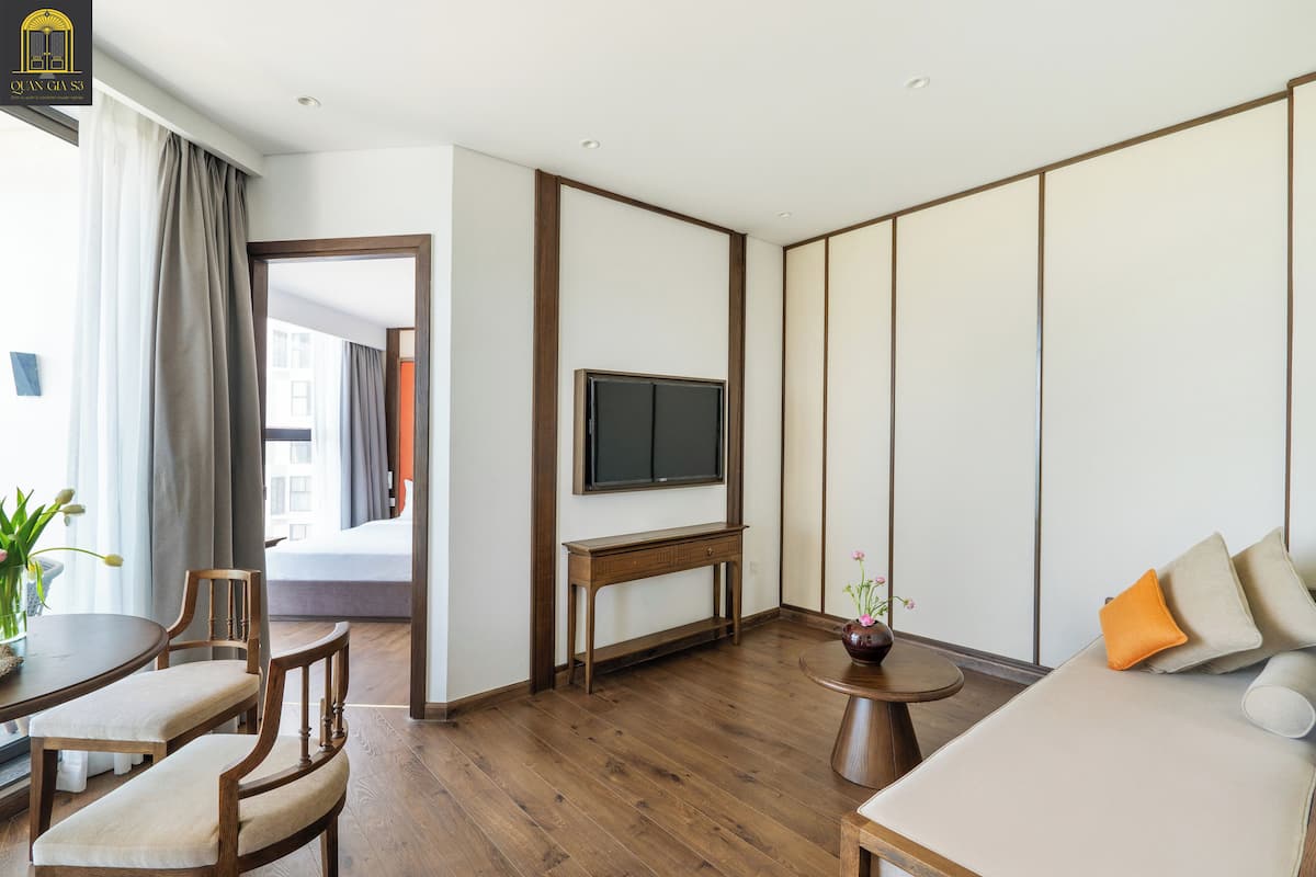 Appartamento, 2 camere da letto, balcone, vista mare | Materassi a doppio strato
