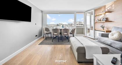 Ferienwohnung "Möwennest" in Westerland mit Meerblick und überdachtem Balkon