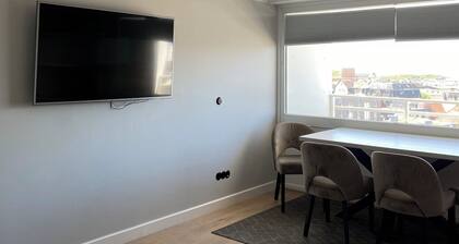 "Möwennest" vacation apartment in Westerland with sea view and covered balcony
