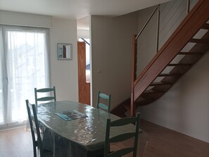 Dining - Charming duplex near center with garage and 2 king size bedrooms (Unknown)