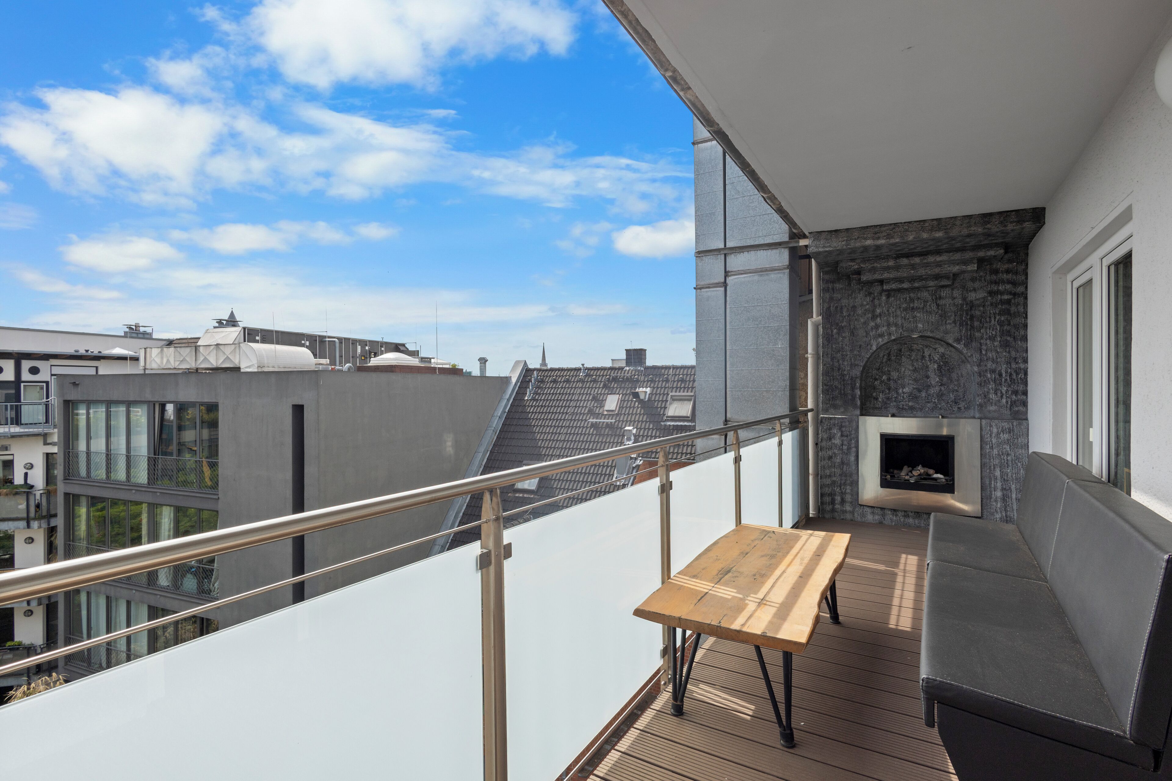 Luxury Apartment, Balcony, City View | Balcony