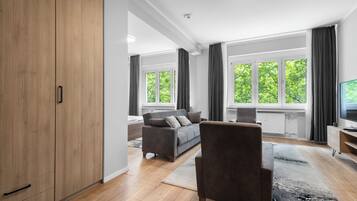 Schallisolierte Zimmer, Bügeleisen/Bügelbrett, kostenloses WLAN