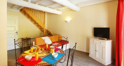 Terraced House in Sauve With Pools & Fitness