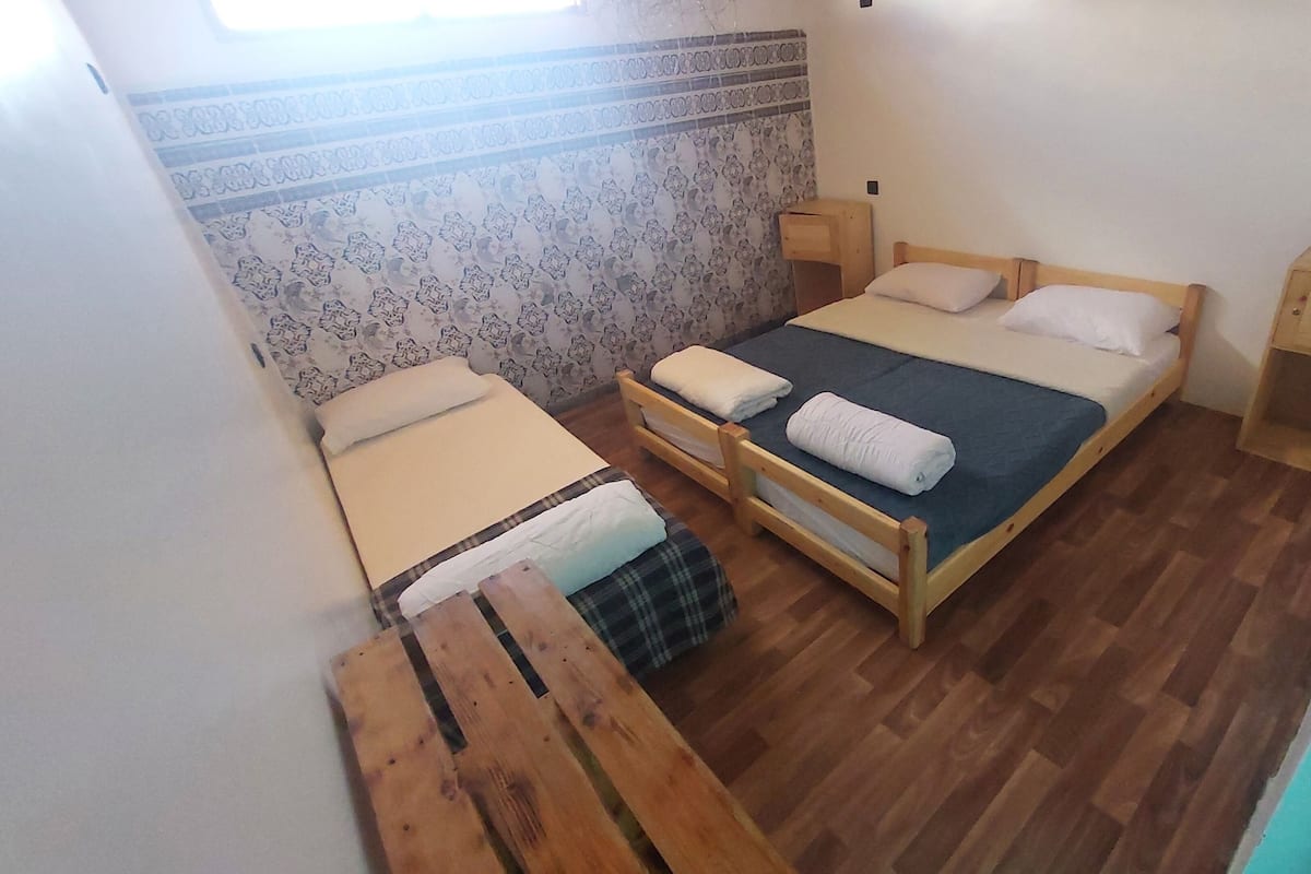 Economy Triple Room, Non Smoking | Premium bedding, desk, laptop workspace, free WiFi