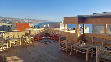 露台. 哈比比旅舍