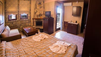 2 chambres, bureau, lit parapluie, Wi-Fi gratuit
