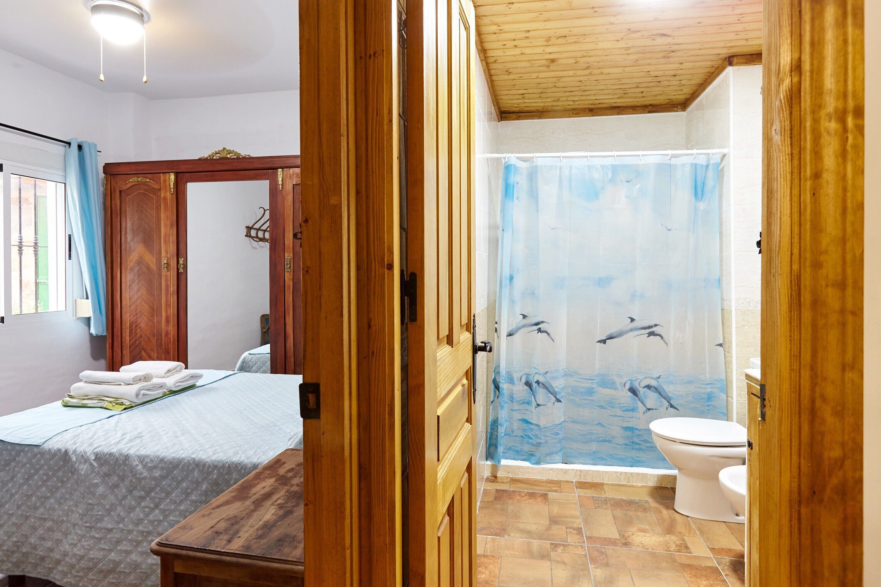 3 chambres, draps fournis