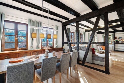 Appartement "Höflehube" avec vue sur les montagnes, balcon et Wi-Fi