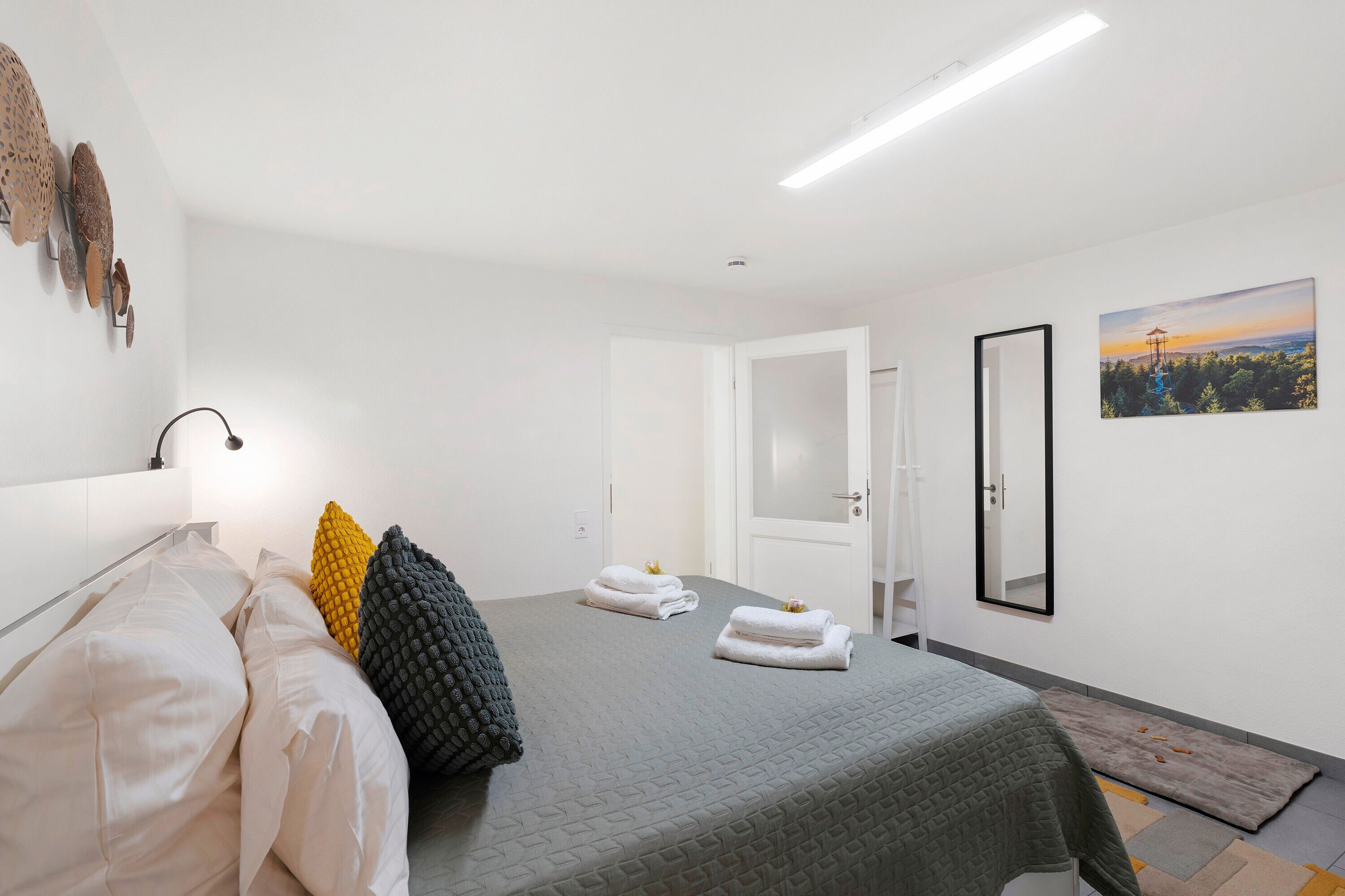 1 chambre, fer et planche à repasser, Wi-Fi, draps fournis