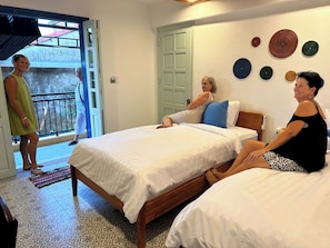 8 habitaciones, wifi y ropa de cama