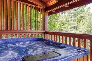 Bain à remous extérieur