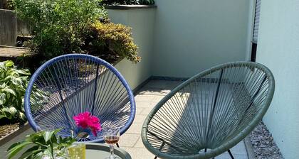 Ferienwohnung 'Marie' mit Gemeinschaftsterrasse und Wi-Fi