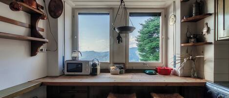 Classic Apartment, Balcony, Lake View | Private kitchen