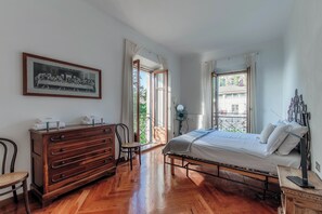 Classic Apartment, Balcony, Lake View | Down comforters, iron/ironing board, free WiFi, bed sheets