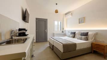 Estúdio superluxo | Cofres nos quartos, cortinas blackout, Wi-Fi de cortesia