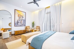 Luksus-suite | Skrivebord, gratis Wi-Fi