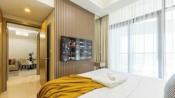 Appartement Deluxe, balcon, vue ville