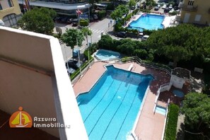 Pool - Apartment 'Vera Cruz 510' with Sea View, Shared Pool and Air Conditioning (Jesolo)