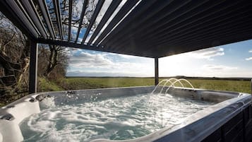 Idromassaggio all'aperto