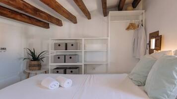 2 slaapkamers, een strijkplank/strijkijzer, reisbedje, gratis wifi