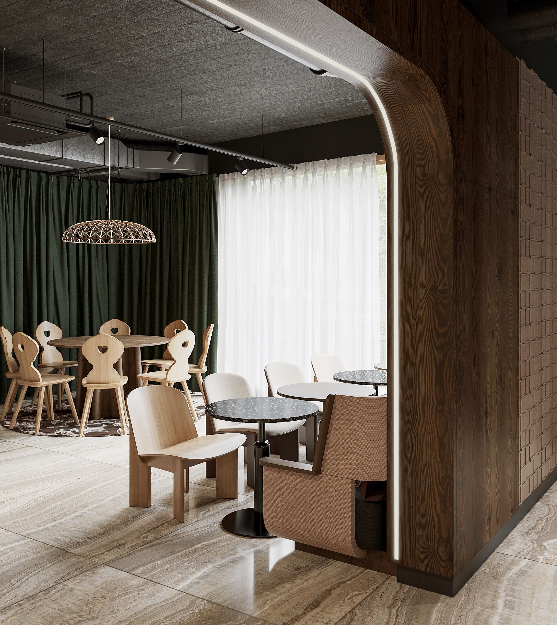 Se ofrece un desayuno bufé todos los días (18 CHF por persona)