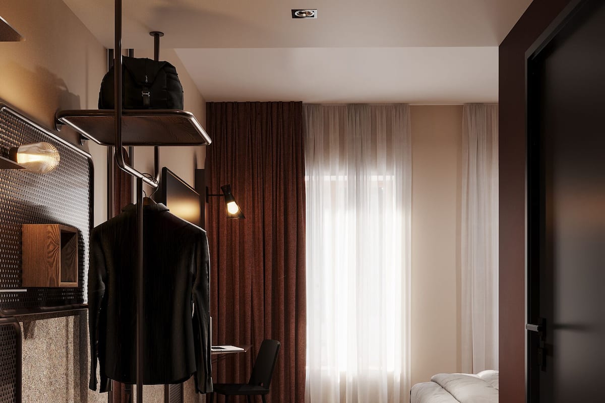 Een laptopwerkplek, gratis wifi